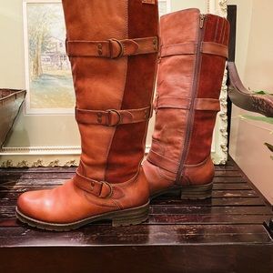 Pikolino’s Monza Tall Boot in Suede and Leather